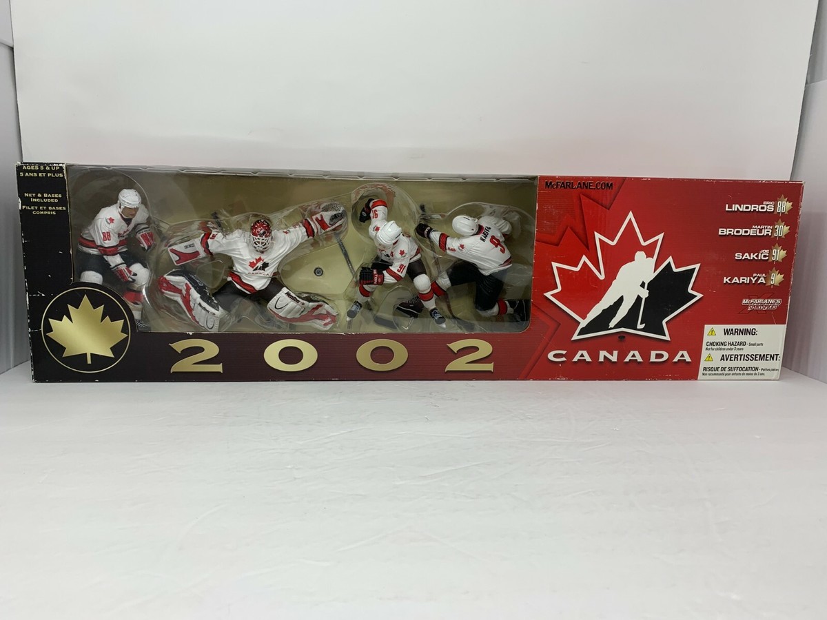 Mcfarlane NHL Team Canada 2002 Exclusive Limited Edition 4-Pack