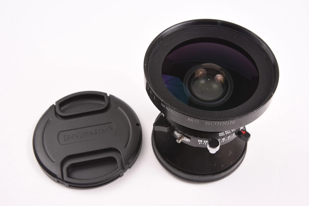 Nikon 蛇腹カメラ用レンズ NIKKOR-SW 90mm 1:8 Nikon NIKKOR SW f/8