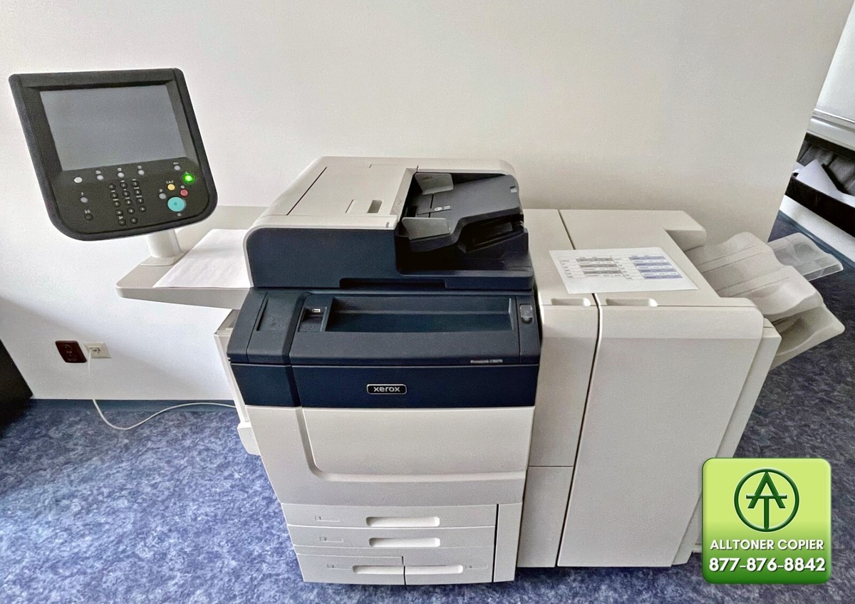Xerox PrimeLink C9070 Color Printer Copier Scanner BR Finisher