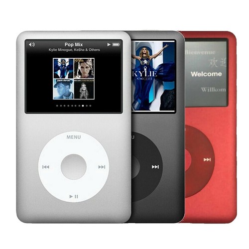 Apple iPod Classic 7th Gen 160GB Black MC297J/A A1238 Japan Tested