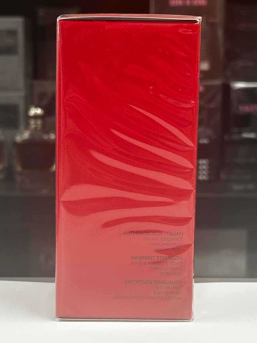 Salvatore Ferragamo Red Leather Eau de Parfum for Men 3.4 fl. oz
