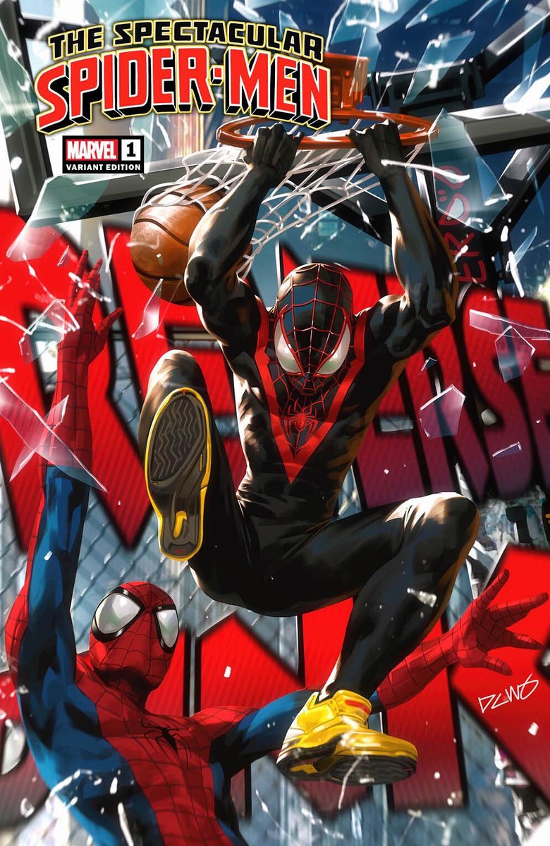 SPECTACULAR SPIDER-MEN #1 (DERRICK CHEW EXCLUSIVE BASKETBALL/HIP