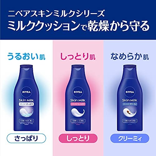 NIVEA Skin Milk Moisturizing 200g 7oz Contains Ceramide NG and