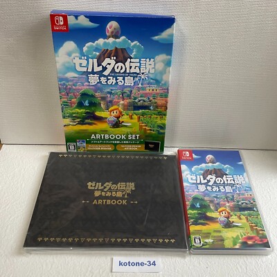 The Legend of Zelda Link's Awakening Dreamer Edition Switch Art