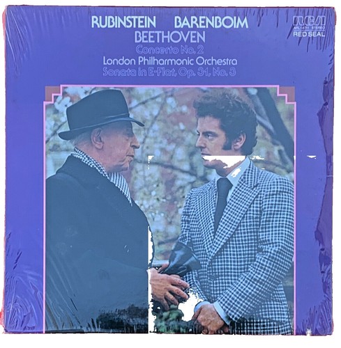 Ruggiero Ricci Bach Unaccompanied Violin Sonata 2-Disc Set Vinyl