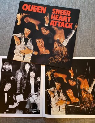 QUEEN - Sheer Heart Attack Deluxe ED (New Book +180G LP Sealed