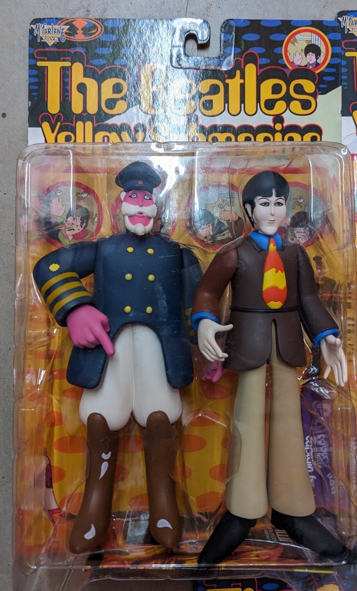 The Beatles Yellow Submarine COMPLETE SET Action Figures 1999
