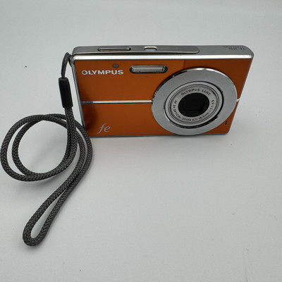 Olympus FE-3010 Orange Digital Camera 12 Megapixel Zoom **NOT