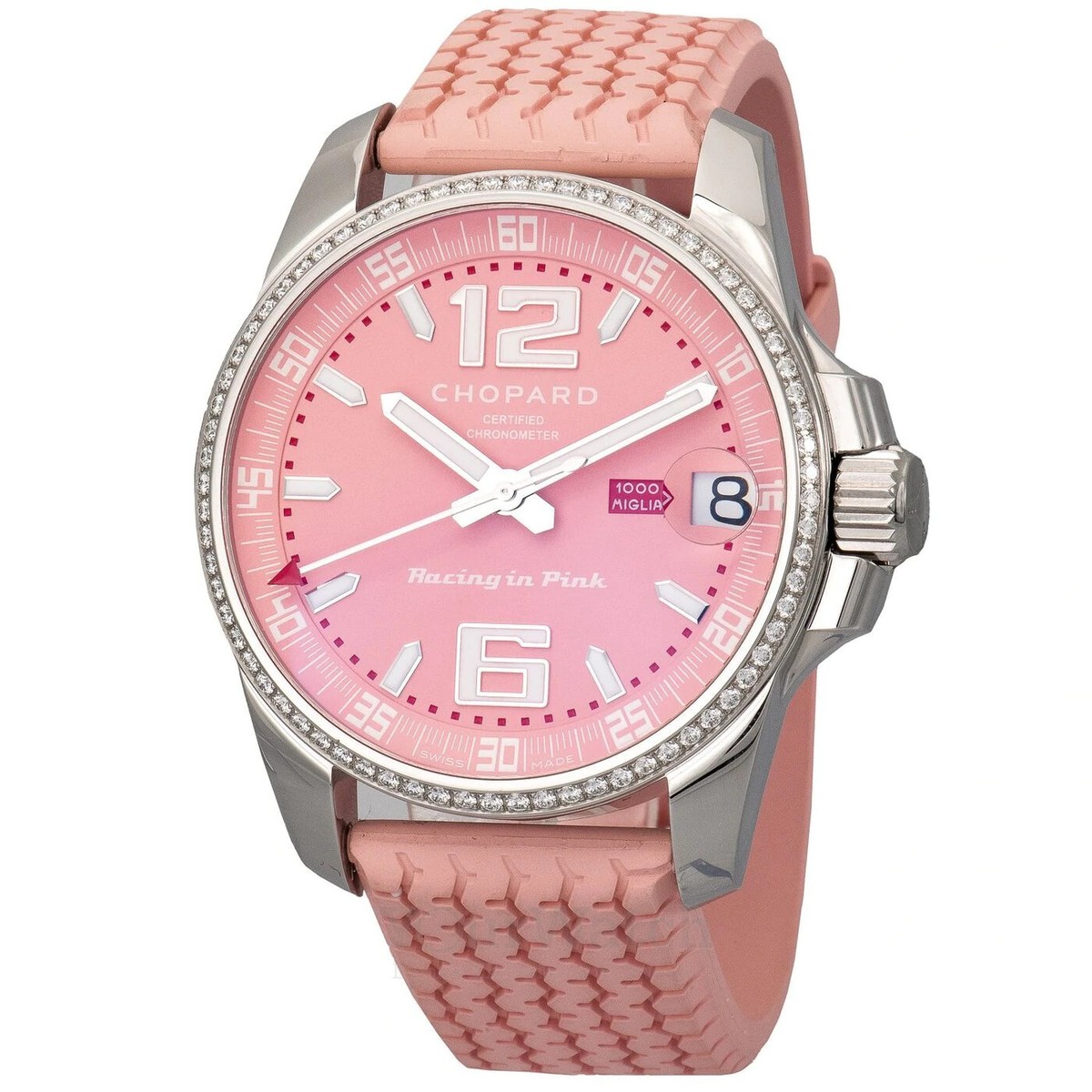 Chopard Mille Miglia Gran Turismo XL Racing in Pink Diamond