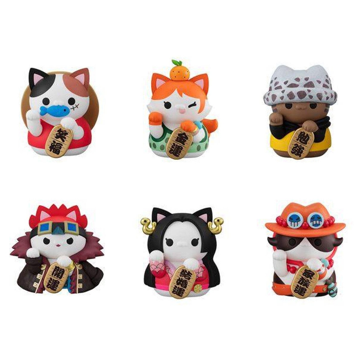 Megahouse One Piece Nyan Piece Nyaan! Beckoning Cat Lucky Cat
