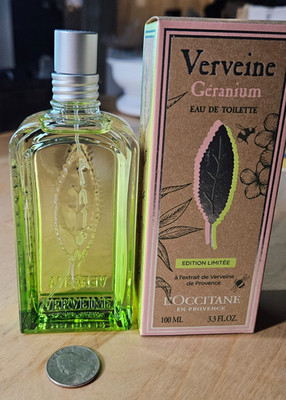 L'Occitane Limited Verbena Geranium Eau De Toilette 3.3 fl oz/100