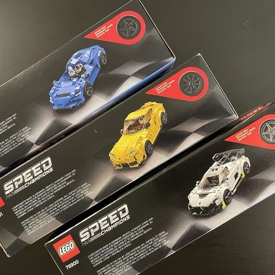 LEGO Speed Champion 76900 Koenigsegg Jesko 76901 Toyota Supra