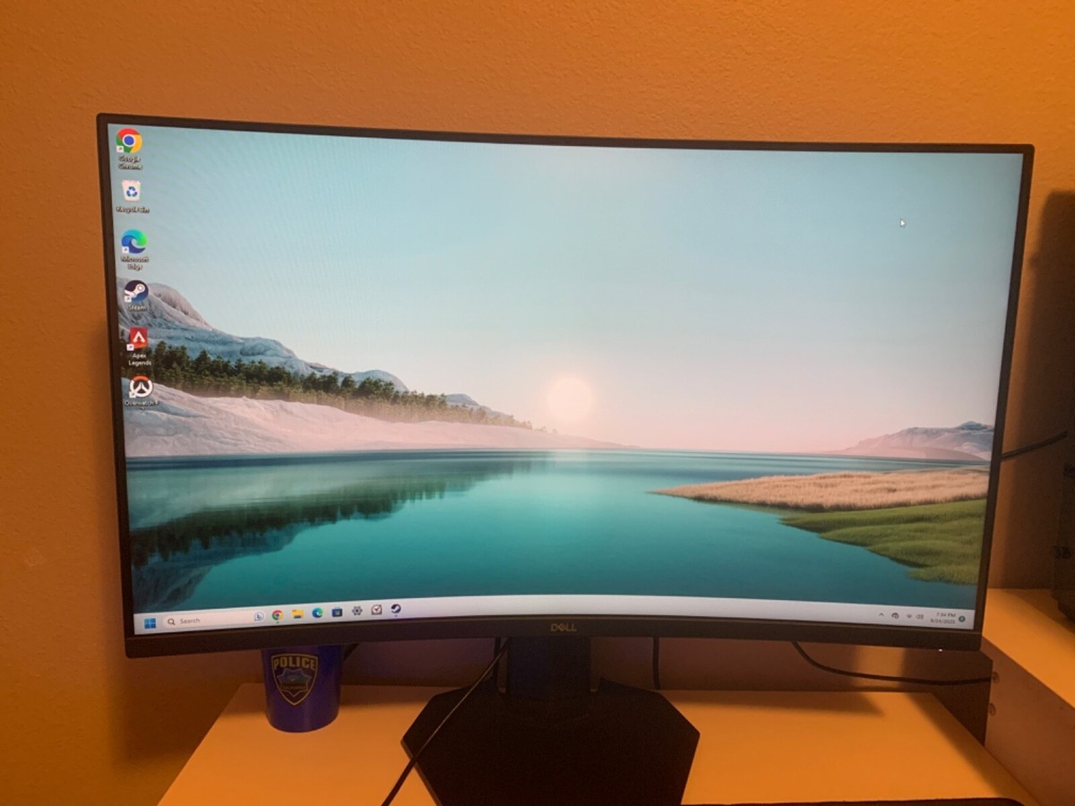 Dell ‎S3222HG 32'' 165Hz Curved Gaming Monitor | eBay