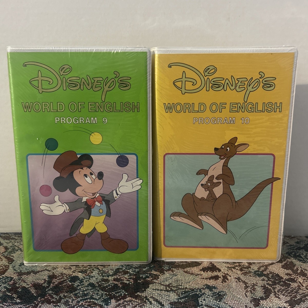 Disney World of English シングアロング DVD 1〜12