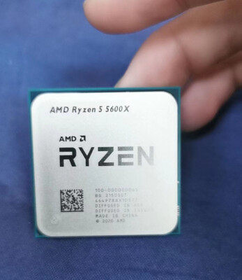 AMD Ryzen 5 5600X R5-5600X CPU Processor 3.7-4.6GHz 6CORE 12Thr