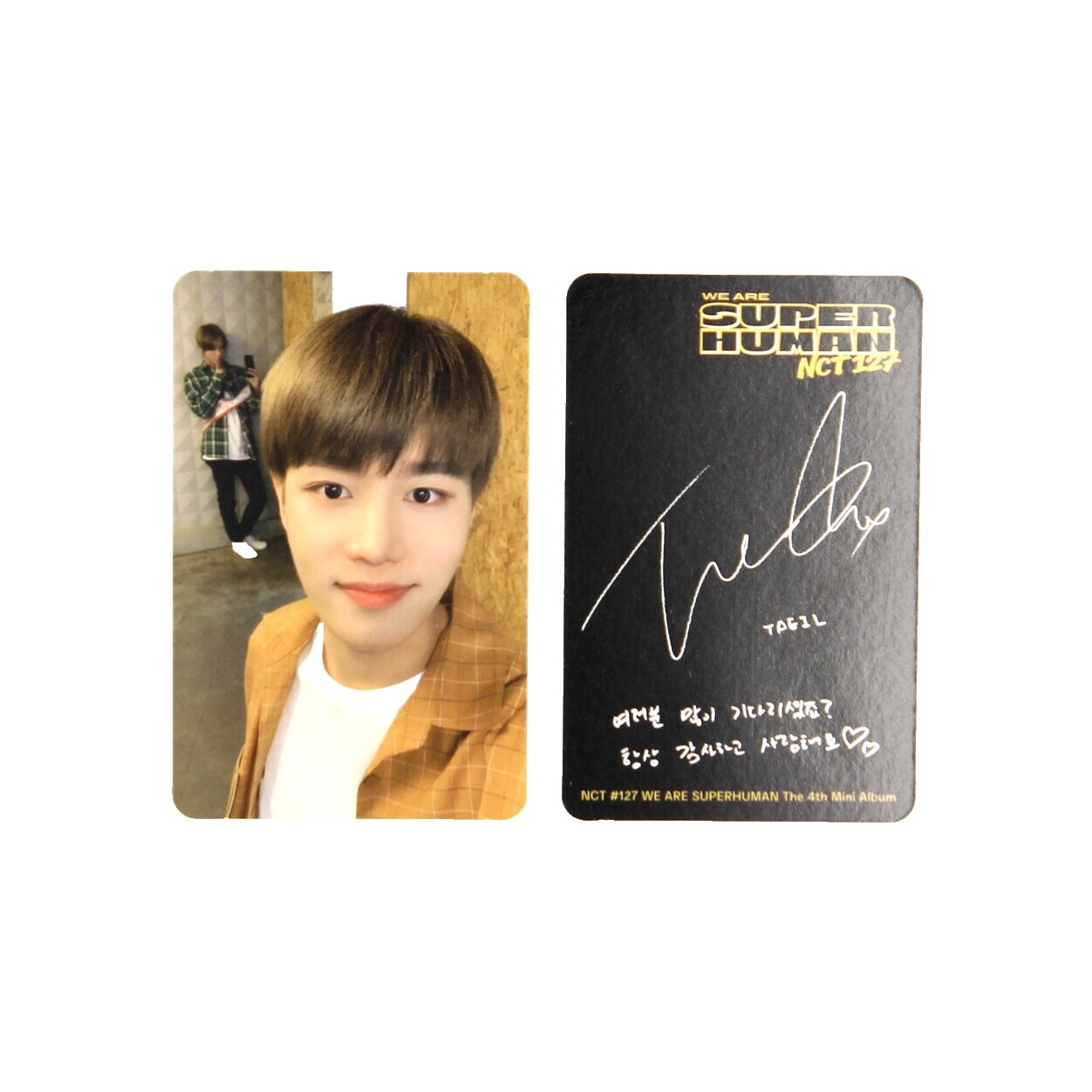 NCT127 THE UNITY SUPERSTAR トレカ テイル Nct 127 Taeil | eBay