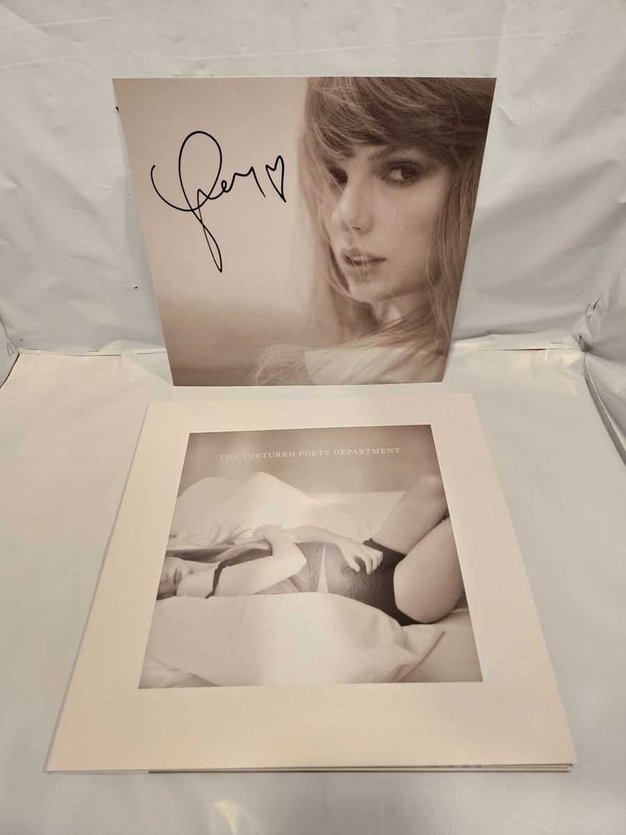 ❤️ HEART ❤️ Signed Taylor Swift TTPD The Tortured Poets