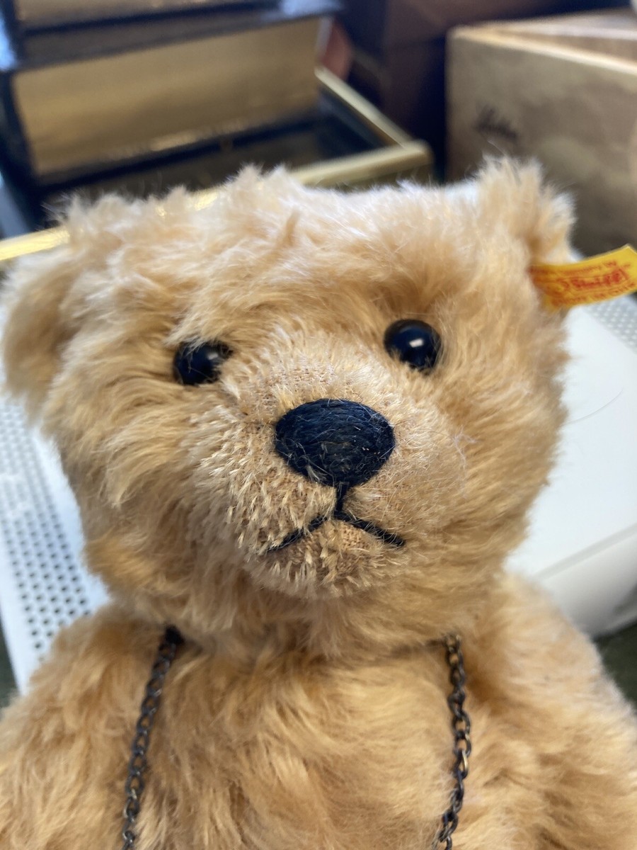 Steiff Teddy Bear 1902 2002 Anniversary Golden Mohair Danbury Mint