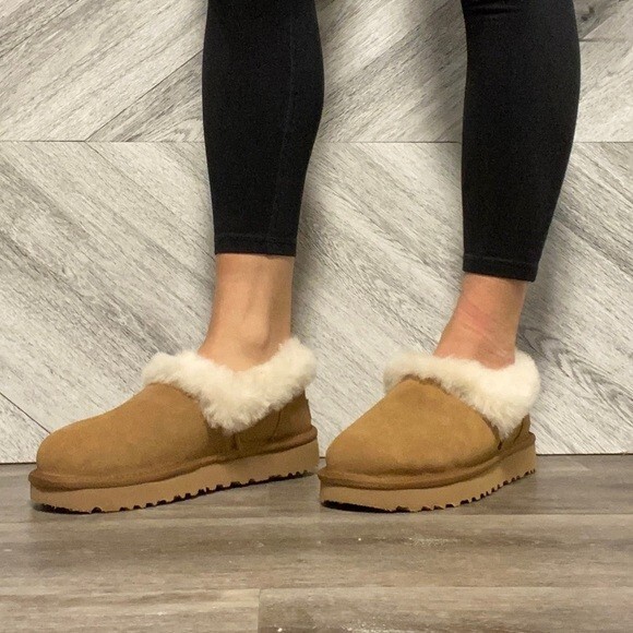 UGG | Nita Closed Back Slippers In Chestnut NEW Gift | eBay