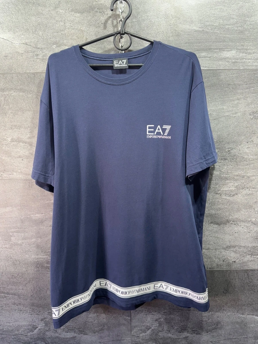 T-shirt Con Logo Tape EA7 Emporio Armani 3KPT05PJ03Z Mens Size 3XL