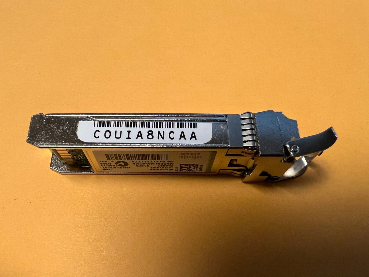 NEW GENUINE CISCO SFP-10G-SR 10GBASE SFP+ 10-2415-03 COUIA8NCAA