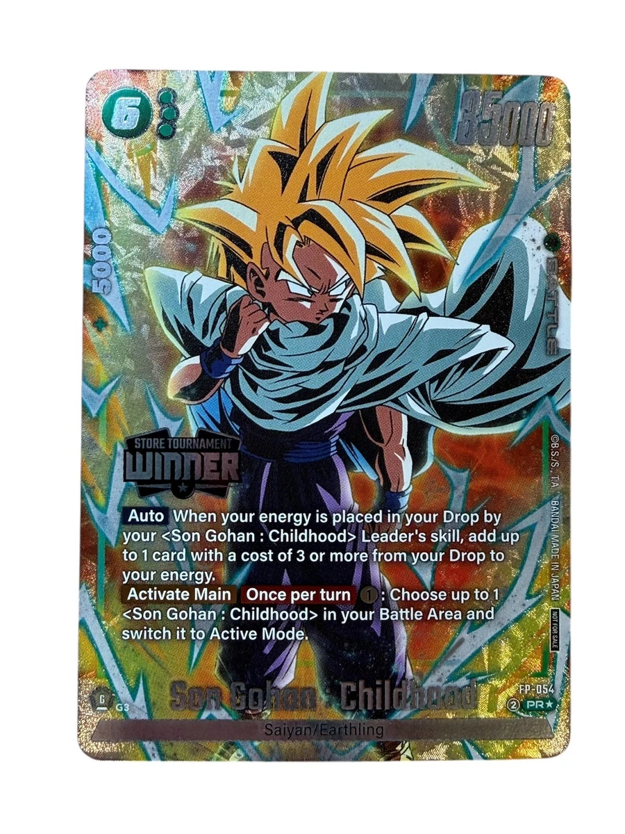 Dragon Ball CCG Individual Collectible Card Game Cards Promo in