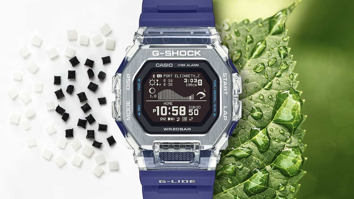 CASIO G-SHOCK GBX-100S-2JF G-LIDE Gleaming Wave Bluetooth Digital