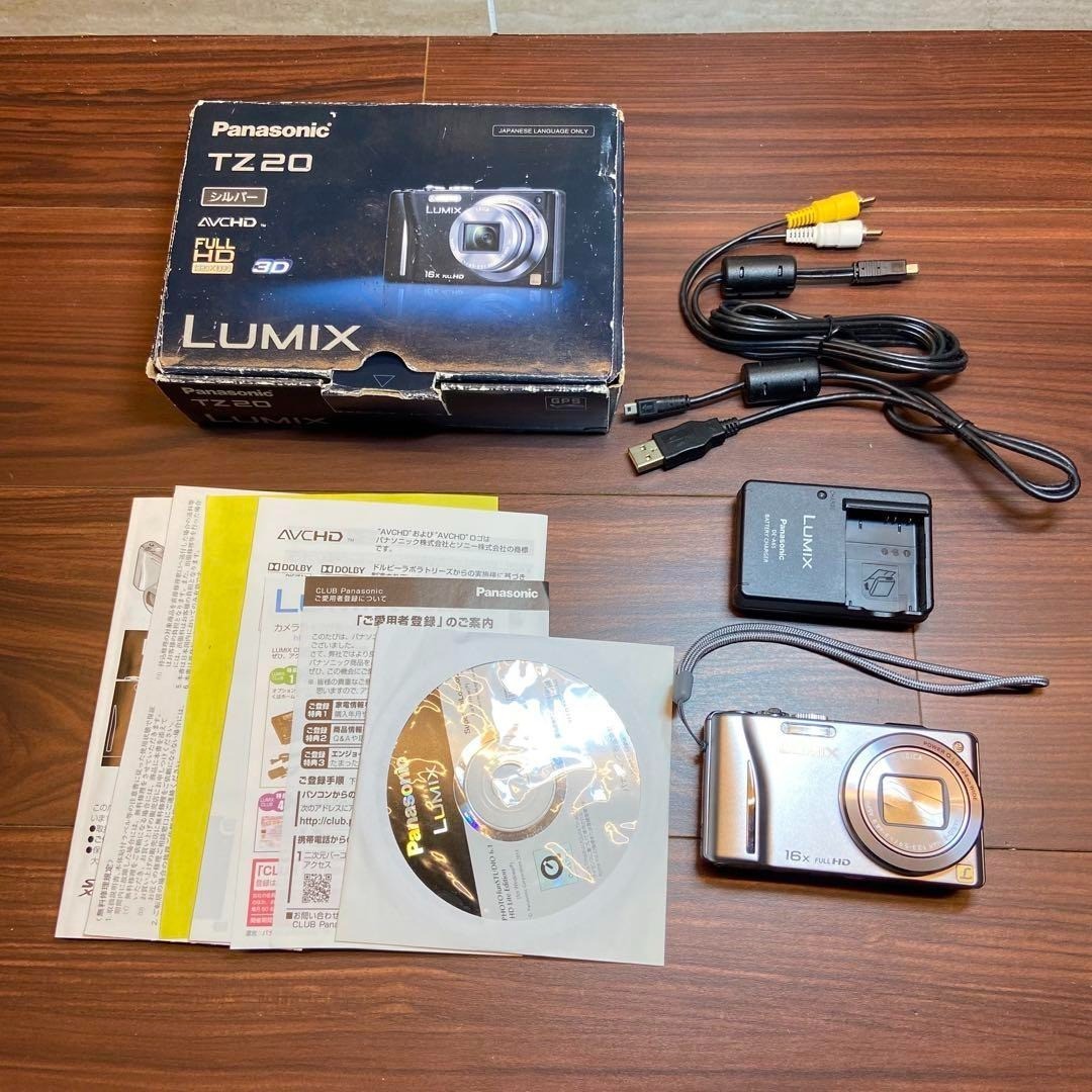 Panasonic LUMIX DMC-TZ20 Digital Camera 3451 From Japan | eBay