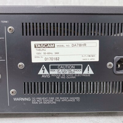 Tascam DA-78HR 8-Track Multitrack DTRS Tape Digital Recorder | eBay