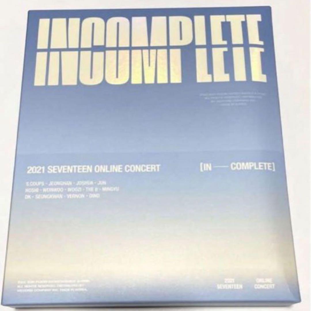 SEVENTEEN INCOMPLETE 2021 SEVENTEEN ONLINE CONCERT DVD 3 DISCS Set