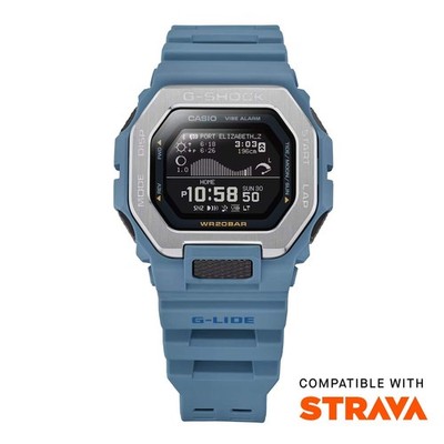 CASIO G-SHOCK GBX-100-2A G-LIDE BLUETOOTH BLUE DIGITAL WATCH | eBay