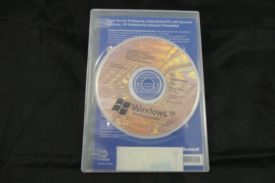 Microsoft Windows XP Professional SP3 32-bit for System Builders