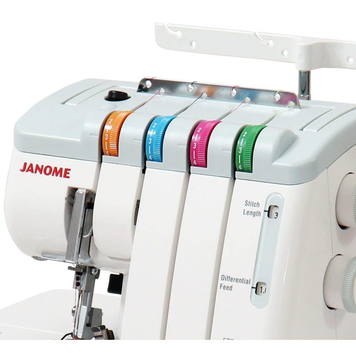 Janome My Lock 744D Overlocker Brand New In Box, 3 & 4 Thread Free