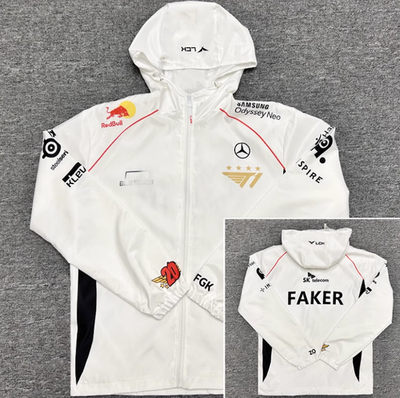 2024 LCK Team T1 Uniform Jersey S14 Faker Jacket LOL World