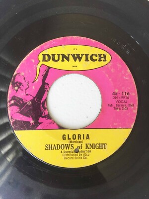 1966 Shadows of Knight – GLORIA 45 rpm record | eBay