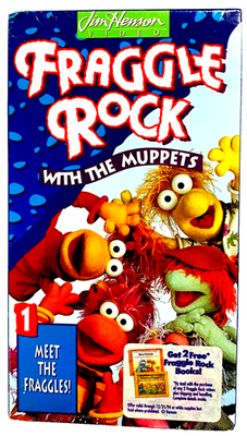 Fraggle Rock V01- Meet the Fraggles VHS (1993) NEW SEALED