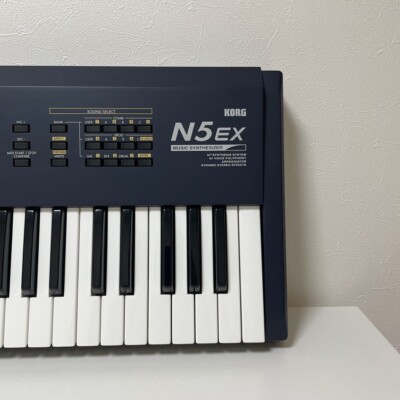 KORG N5EX synthesizer 61 keys Black keyboard Music Instruments | eBay