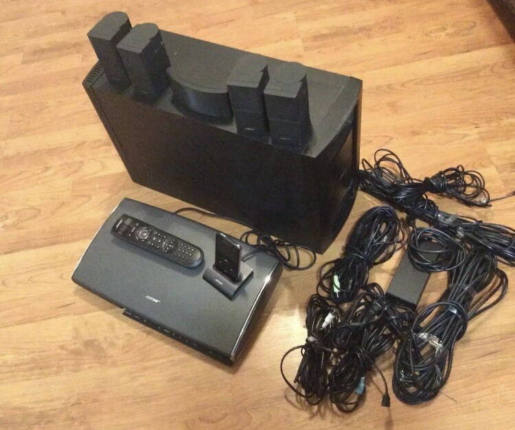 Bose Lifestyle V35 Home Theater System 5.1 Ch HD Ready W iPod Dock