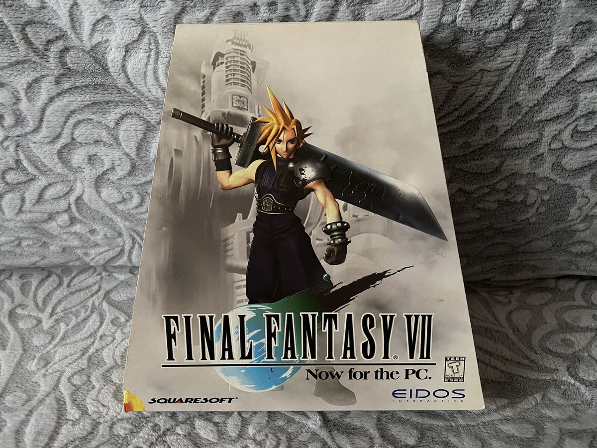Final Fantasy VII - US Big Box Trapezoid Edition PC | eBay