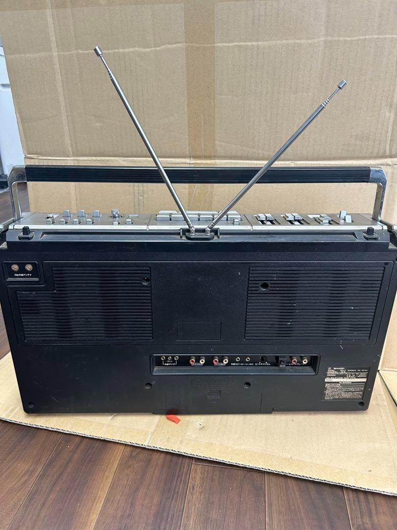 SHARP シャープ GF-505SB SEARCHER-XL ラジカセ 昭和レトロ◇ジャンク品
