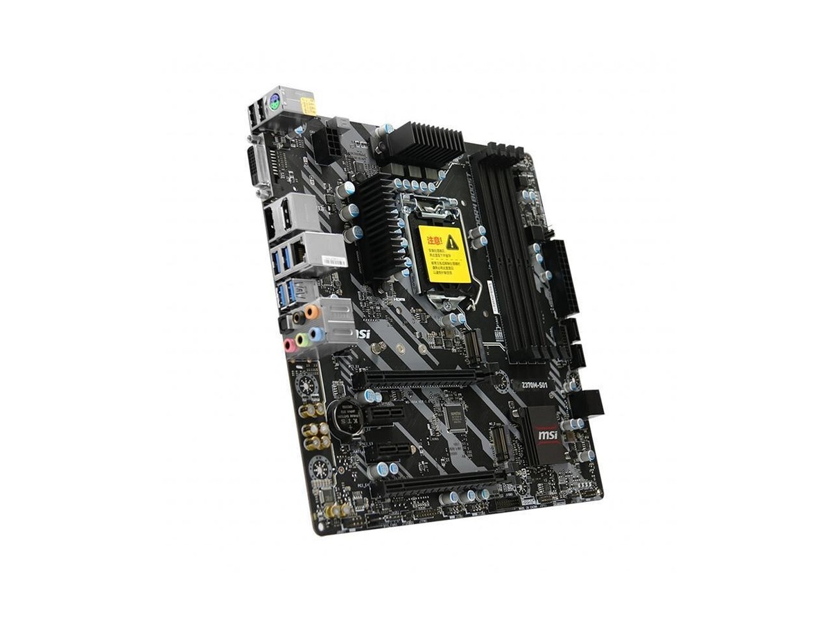 MSI Z370M S01 LGA 1151 (300 Series) Intel Z370 Micro ATX Intel