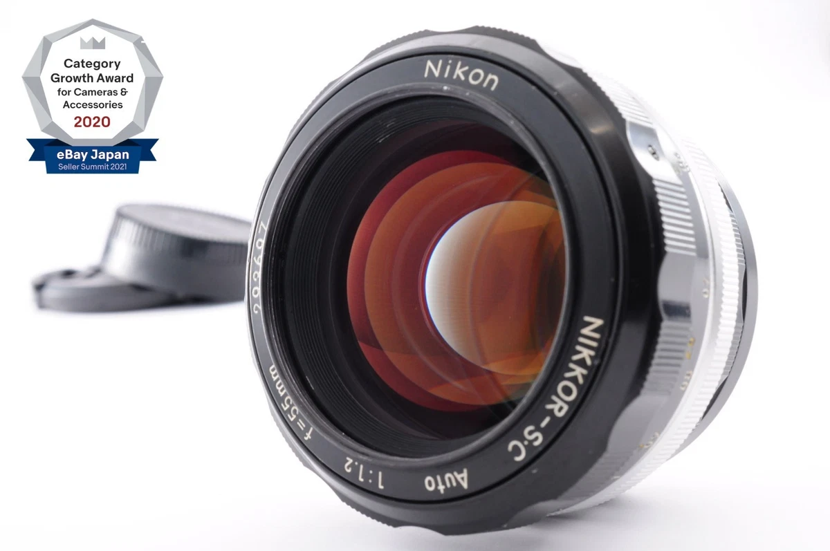 Nikon NIKKOR f/1.2 Camera Lenses 55mm Focal for sale | eBay