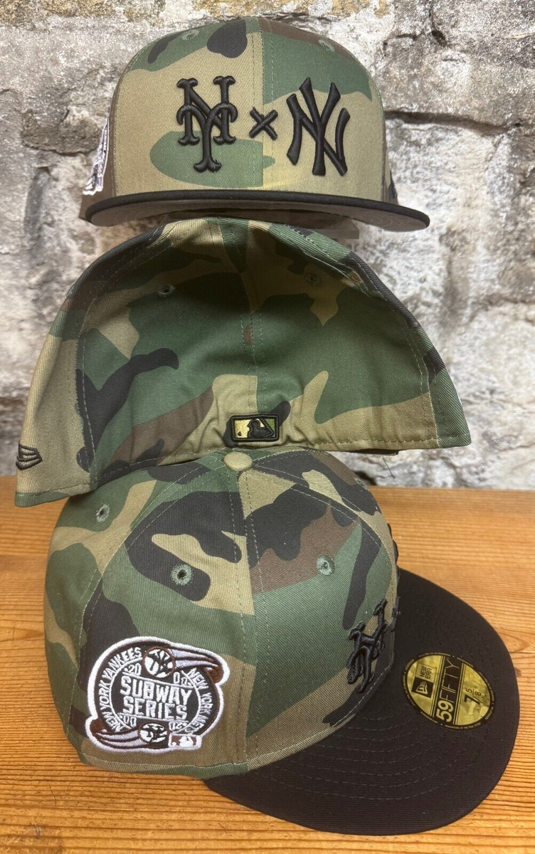 NY Yankees x Mets Camoflauge Subway Series New Era Fitted Club