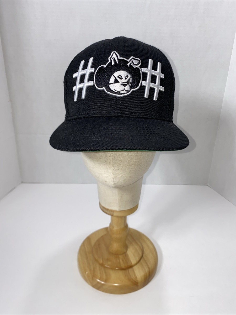 Stray Rats X Happy99 BLACK SNAPBACK HAT Cap VGC | eBay