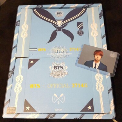 BTS OFFICIAL SUMMER PACKAGE 2014 Box Set Photo Book Photo Card
