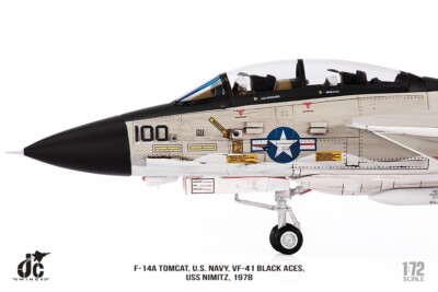 F-14A Tomcat USN VF-41 Black Aces, AJ100, USS Nimitz, JC Wings JCW