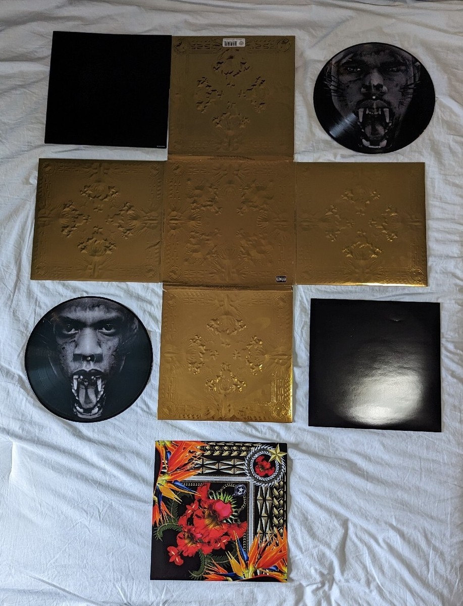 Kanye West Jay Z Watch the Throne Vinyl Record 2xLP Near Mint With