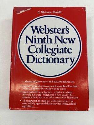 Webster's Ninth New Collegiate Dictionary - Merriam-Webster (HC