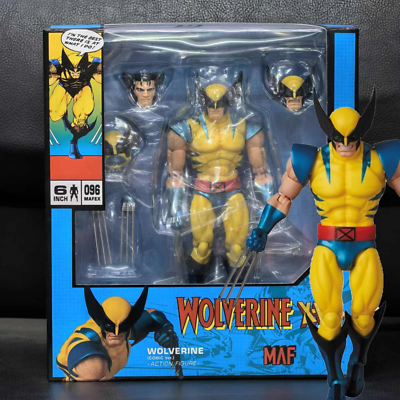 MAF Wolverine Action Figure Mafex No.096 Comic Ver. X-Men Gift for