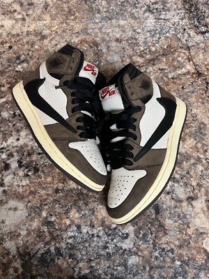 Nike Air Jordan 1 Travis Scott Mocha size 4Y 5.5 Wmns authentic